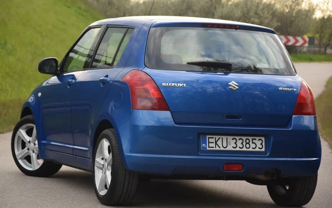 Suzuki Swift cena 12900 przebieg: 193000, rok produkcji 2007 z Kutno małe 631